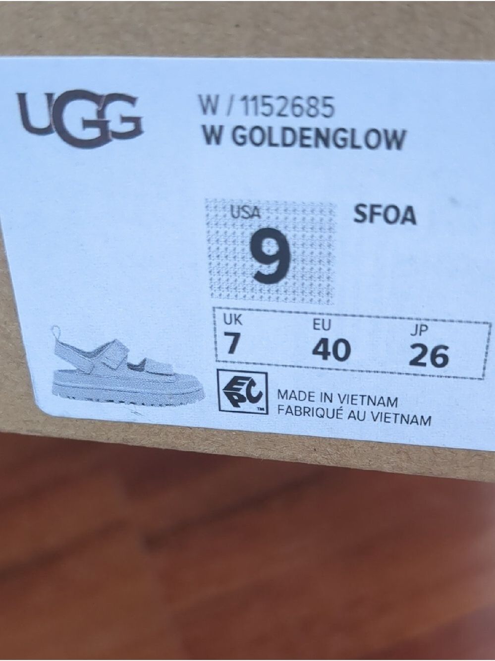 New Ugg Goldenglow Sandals 9 - Picture 11 of 11